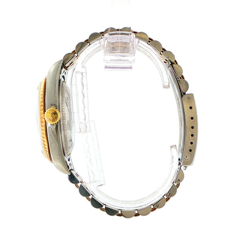 Pre-Owned Rolex Datejust | Two-Tone Jubilee | Factory Diamond Computer Dial | Ref. 16233G