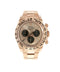 Rolex Daytona ref. 126505 18K rose gold watch with Sundust dial and black chronograph sub-dials