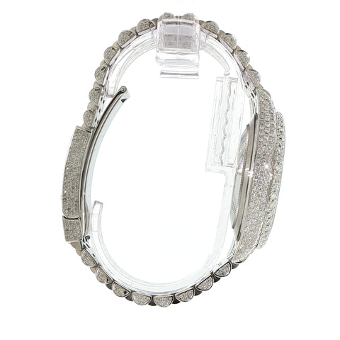 Custom Iced Out Rolex Datejust 41mm | Custom Diamond Set Jubilee | Ref. 126300