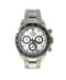 Rolex Daytona stainless steel watch with white "Panda" dial and black ceramic bezel