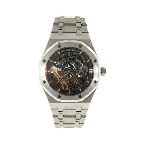 2019 Audemars Piguet Royal Oak | Black Skeleton Dial | Ref. 15407ST.OO.1220ST.01