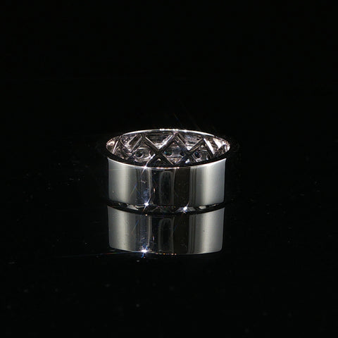 10K White Gold Lab Diamond Channel-Set Ring | 1.02 CTW | Size 10