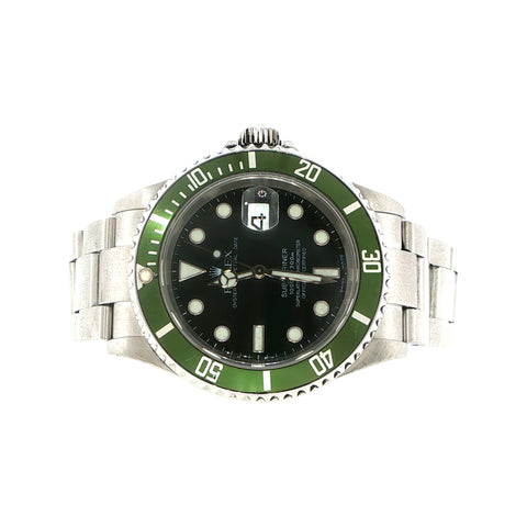 2005 Rolex Submariner "Kermit" | Aluminum Bezel | Ref. 16610