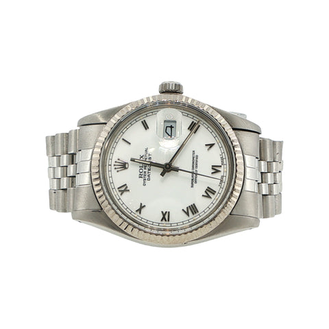 Rolex Datejust 36mm | White Roman Numeral Dial | Ref. 16014