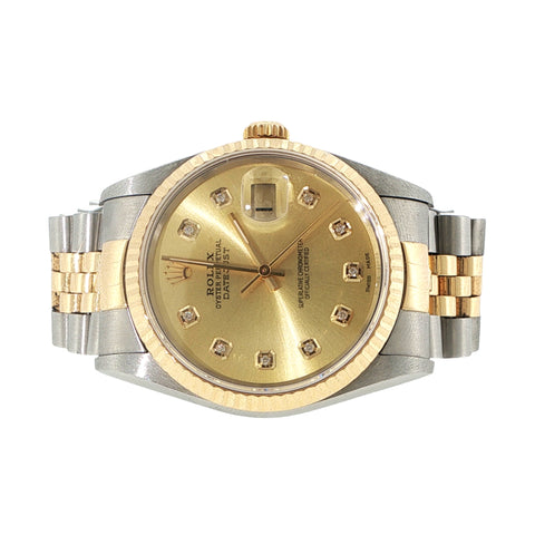 Rolex Datejust 36mm | Two-Tone | Diamond Dial | Ref. 16233