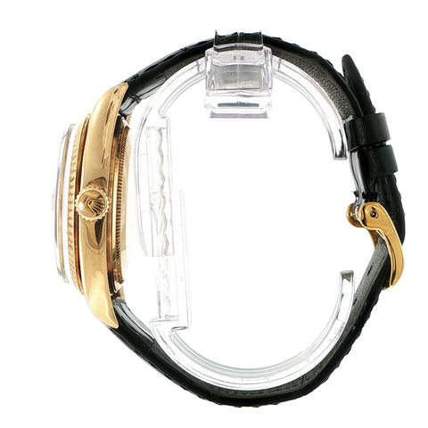 18K Yellow Gold Rolex Day-Date | Leather Strap | Ref. 1803