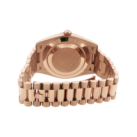 2026 Rose Gold Rolex Day-Date | Olive Dial | Ref. 228235