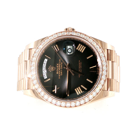 2026 Rolex Day-Date | Black Ombre Dial | Ref. 228345RBR