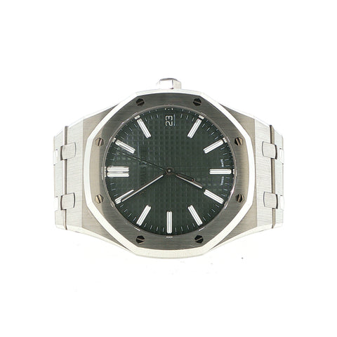 2022 Audemars Piguet Royal Oak | Green Dial | 50th Anniversary | Ref. 15510ST.OO.1320ST.04