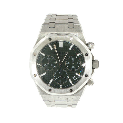 2023 Audemars Piguet Royal Oak Chronograph | Green Dial | Ref. 26240ST.OO.1320ST.04