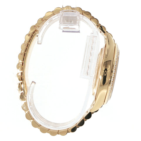 2023 Rolex Day-Date | Yellow Gold | Factory Diamond Bezel | Ref. 228348RBR