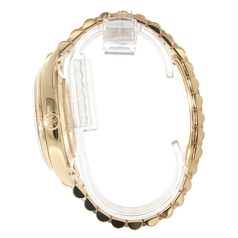 2023 Rolex Day-Date | Yellow Gold | Factory Diamond Bezel | Ref. 228348RBR