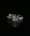 14K White Gold Engagement Ring | 1.57 CTW | Size 7.25