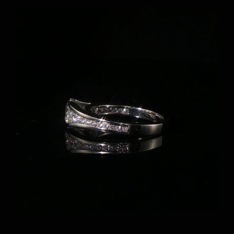 14K White Gold Diamond Engagement Ring | 1.5 CTW | Size 7.5