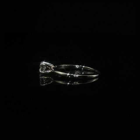 14K White Gold Engagement Ring | 0.4 CTW | Size 6
