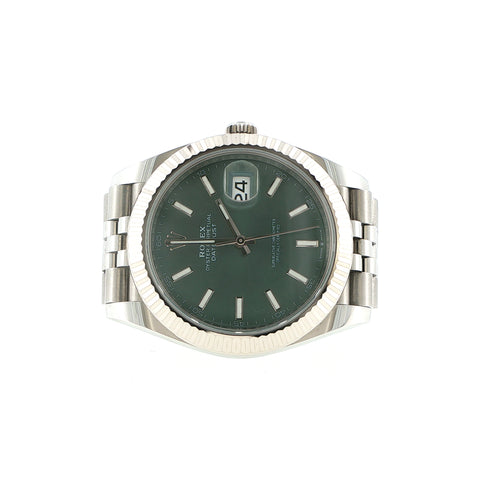 2024 Rolex Datejust 41mm | Mint Green Dial | Jubilee | Ref. 126334