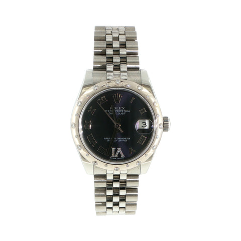 2020 Rolex Datejust 31mm | Factory Domed Diamond Bezel | Ref. 178344