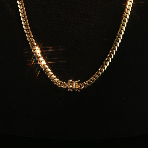 14K Yellow Gold Cuban Chain | 22 Inch | 42.4 Grams