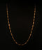 21K Yellow Gold Twisted Chain | 20 Inch | 6.43 Grams