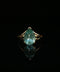 14K Yellow Gold Pear Cut Topaz Ring | Size 7