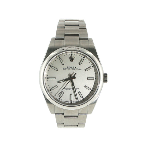 2019 Rolex Oyster Perpetual 39mm | White Dial | Ref. 114300