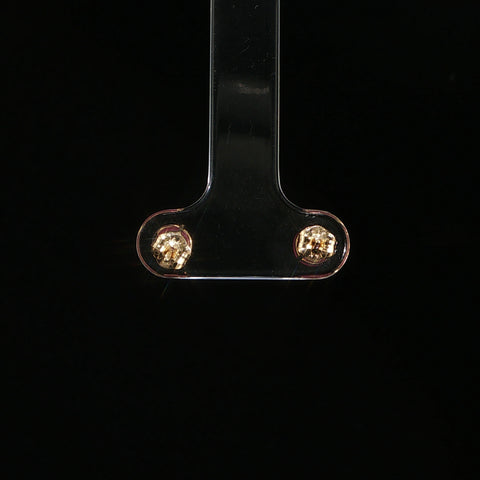 14K Yellow Gold Ruby Studs | 1 CTW | 0.3 Grams