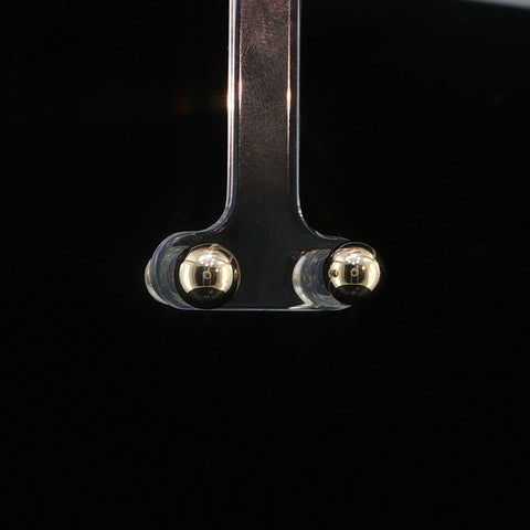 14K Yellow Gold Ball Stud Earrings | 1.5 Grams