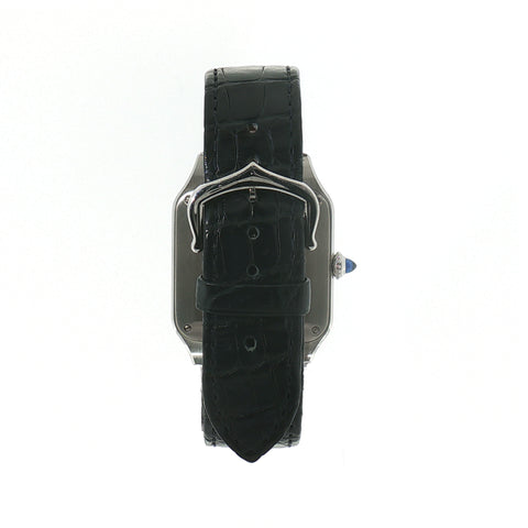 Cartier Santos Dumont | Black Leather Strap | Ref. WSSA0022