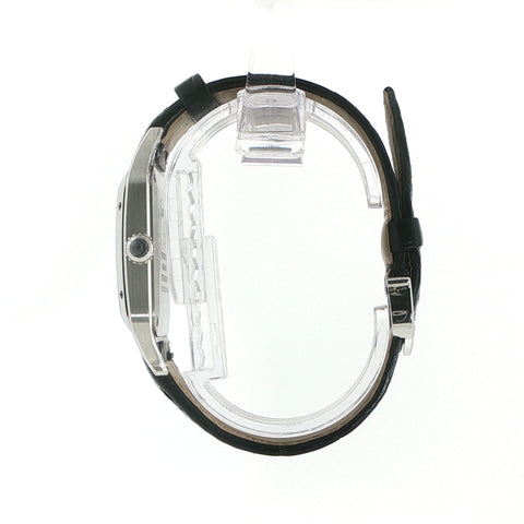 Cartier Santos Dumont | Black Leather Strap | Ref. WSSA0022
