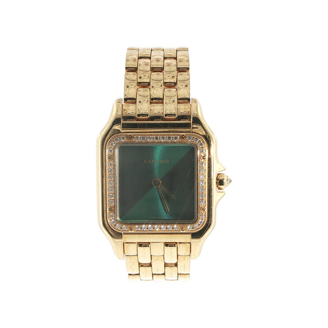 Cartier Panthere 27mm | Green Malachite Dial | Ref. WJPN0037