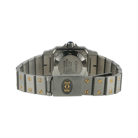 Cartier Santos Galbée | Two-Tone Yellow Gold | Ref. W20012C4