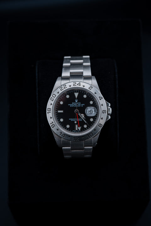 Rolex Explorer II 16570 – Black Dial – Stainless Steel – Watch Only