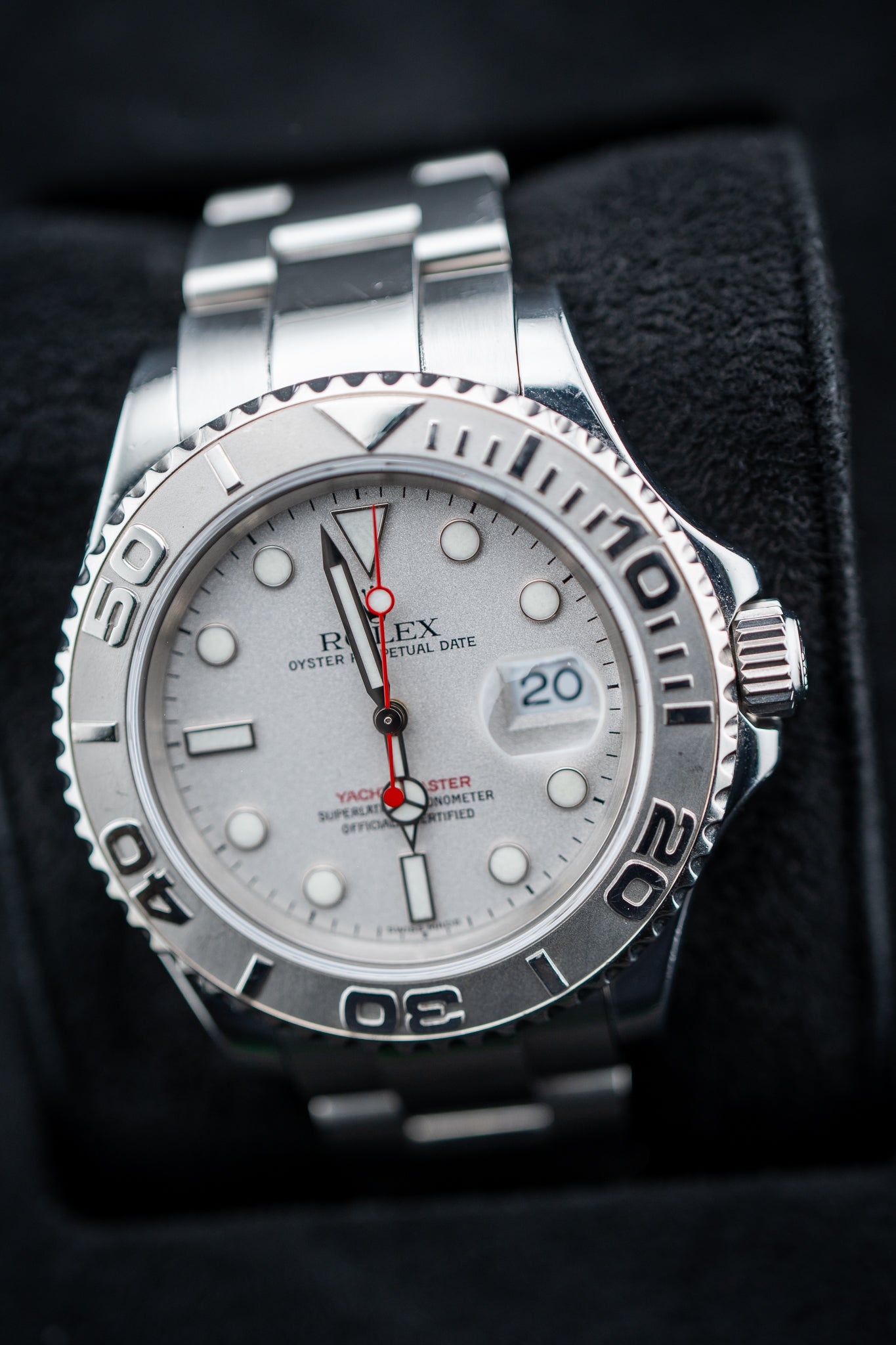 Rolex Yacht-Master 40 Stainless Steel & Platinum 16622 – 2004 (Preowned)