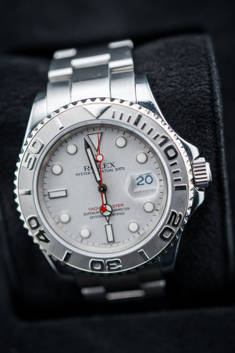Rolex Yacht-Master 40 Stainless Steel & Platinum 16622 – 200s (Preowned)