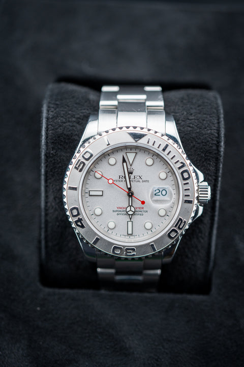 Rolex Yacht-Master 40 Stainless Steel & Platinum 16622 – 200s (Preowned)
