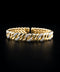 18K Yellow Gold Diamond Cuff Bracelet – 0.70 CTW – 33.4g