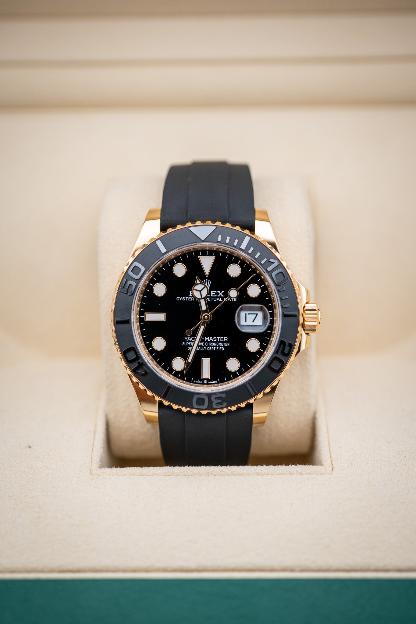 2024 Rolex Yacht-Master 42 – 18K Yellow Gold – Ref. 226658 – Like New Complete Set