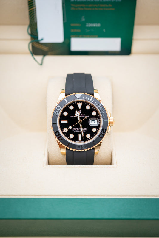 2024 Rolex Yacht-Master 42 – 18K Yellow Gold – Ref. 226658 – Like New Complete Set