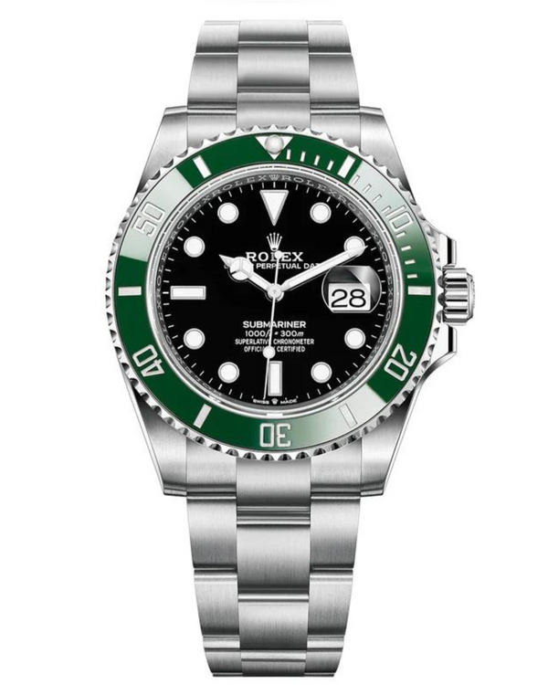 BNIB: 2024 Rolex Submariner Starbucks Oyster Bracelet 126610LV