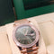 2024 Rolex Day-Date 40 Ref. 228345RBR - Everose Gold, Olive Dial, White Diamond image 2