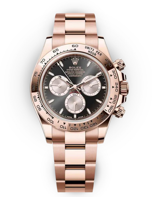New Rolex Cosmograph Daytona Oyster 126505 - Everose Gold, Black Dial, Full Set image 0