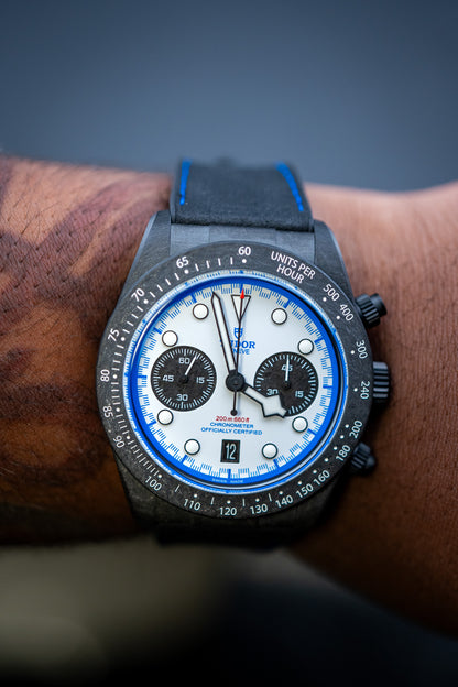 2025 Tudor Black Bay Chrono “Carbon 25” – Ref. M79377KN – Carbon Fibre Case – Brand New Complete Set