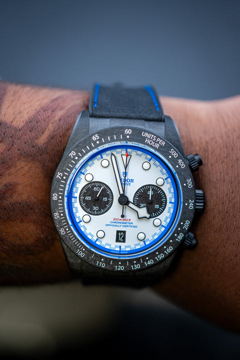 2025 Tudor Black Bay Chrono “Carbon 25” – Ref. M79377KN – Carbon Fibre Case – Brand New Complete Set