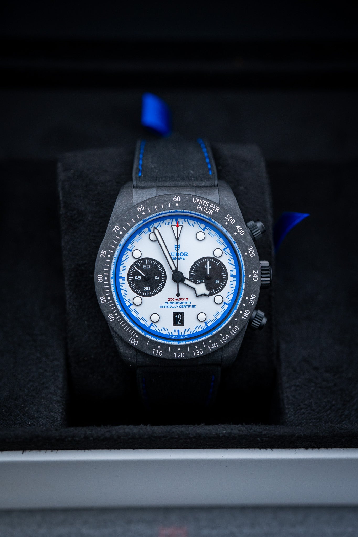 2025 Tudor Black Bay Chrono “Carbon 25” – Ref. M79377KN – Carbon Fibre Case – Brand New Complete Set