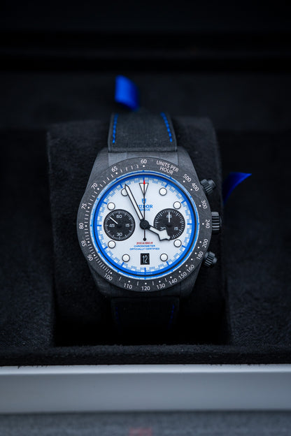 2025 Tudor Black Bay Chrono “Carbon 25” – Ref. M79377KN – Carbon Fibre Case – Brand New Complete Set