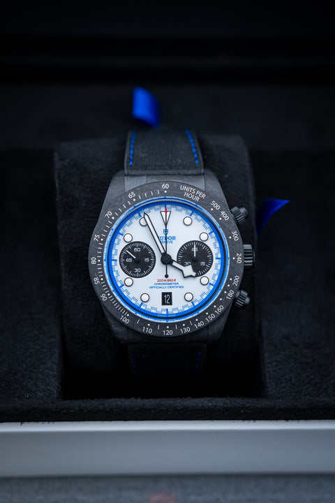 2025 Tudor Black Bay Chrono “Carbon 25” – Ref. M79377KN – Carbon Fibre Case – Brand New Complete Set