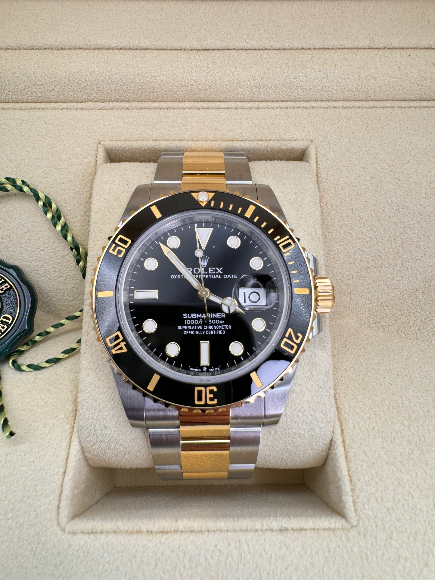 Rolex Submariner Date Ref. 126613LN - 41mm, Oystersteel & Yellow Gold, 2024 New image 7