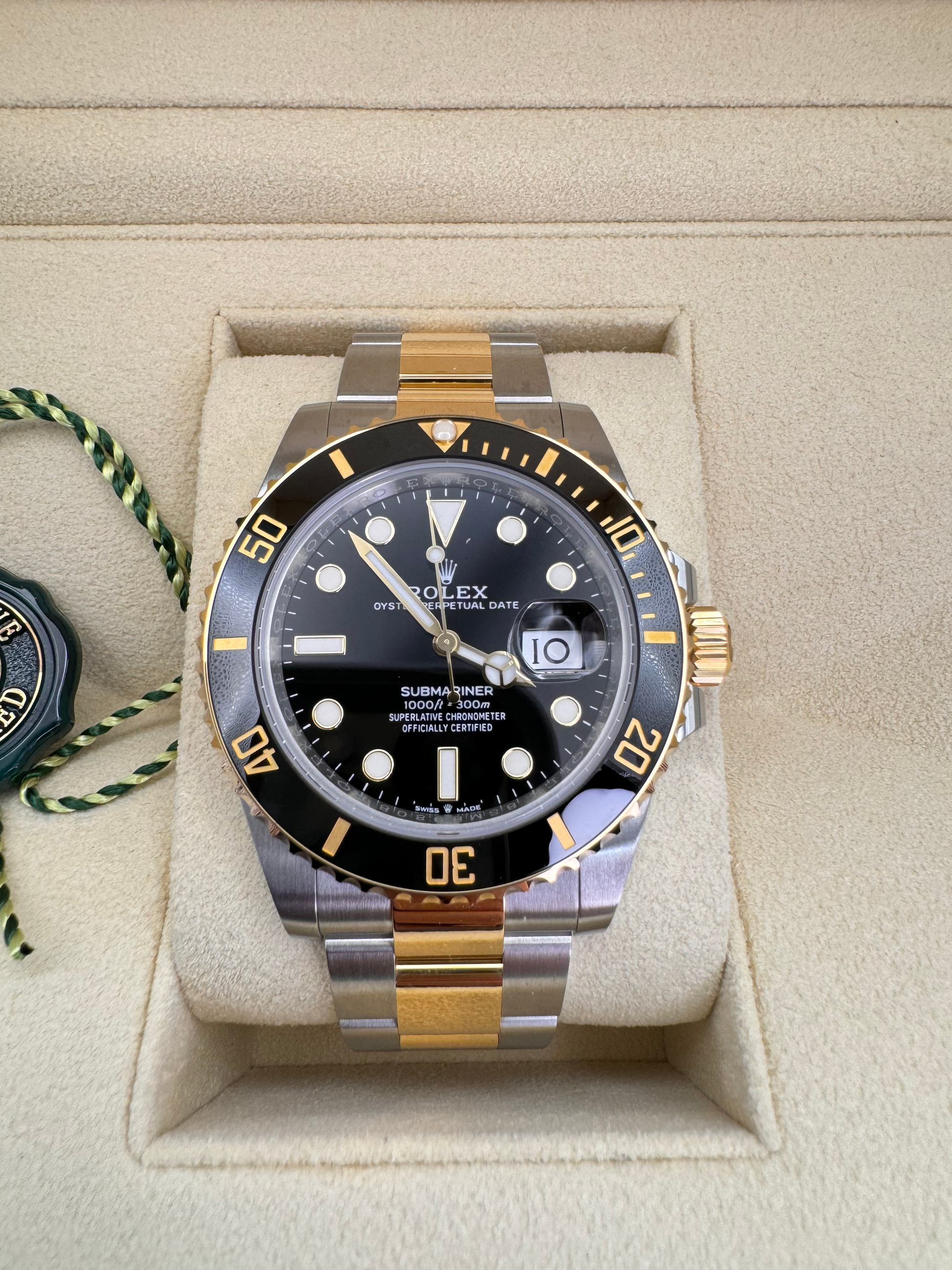 Rolex Submariner Date Ref. 126613LN - 41mm, Oystersteel & Yellow Gold, 2024 New image 7