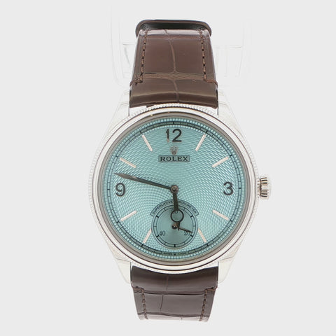 2025 Rolex 1908 - Platinum Ice Blue Dial - Ref. 52506