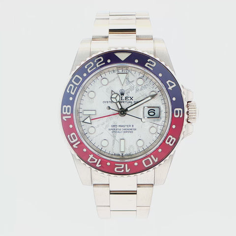 2020 Rolex GMT-Master II “Meteorite Pepsi” – White Gold – Ref. 126719BLRO – Mint Pre-Owned
